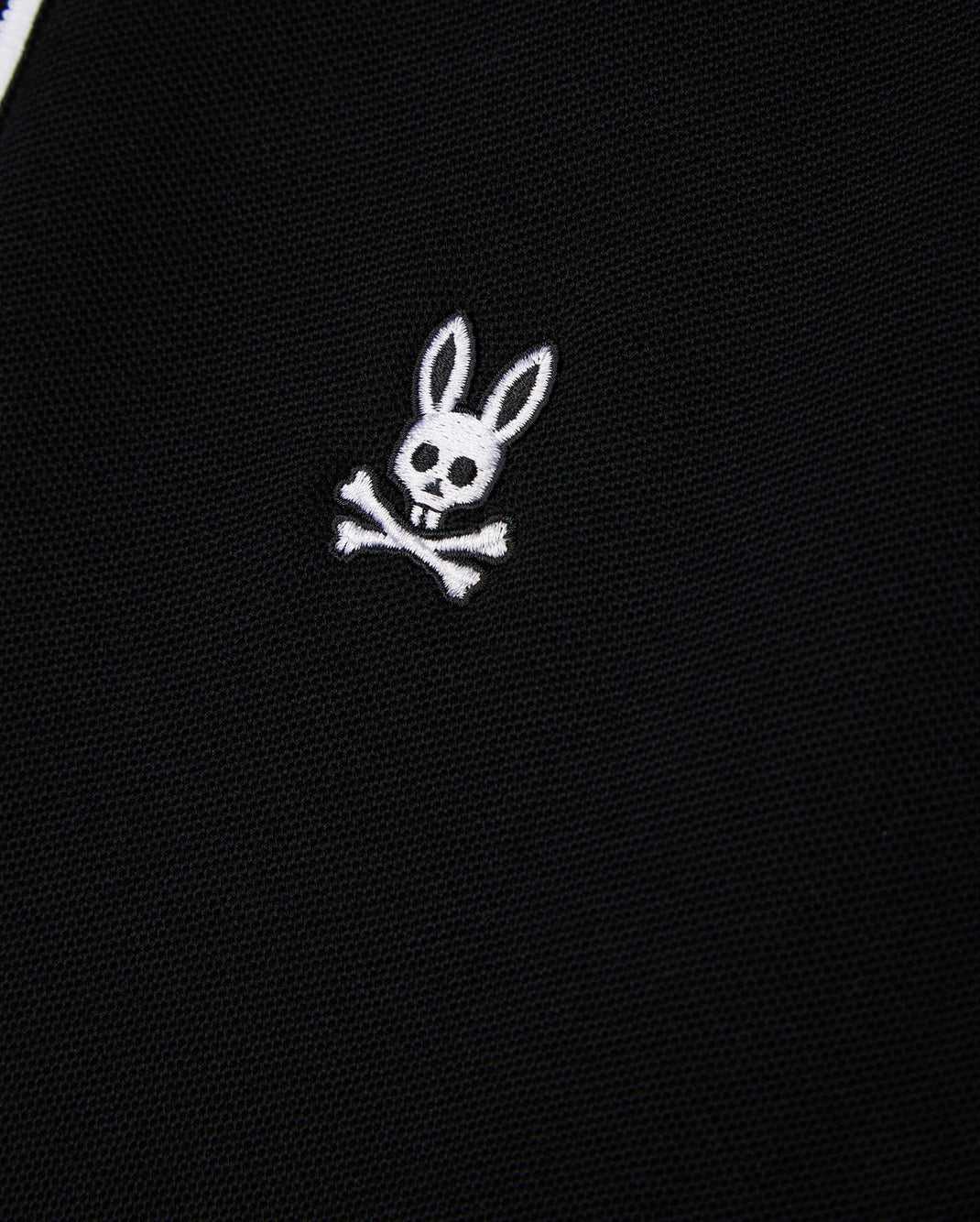 Polos Psycho Bunny Dallas Pique Polo Shirt Noir Blanche Homme | CNX-90346644